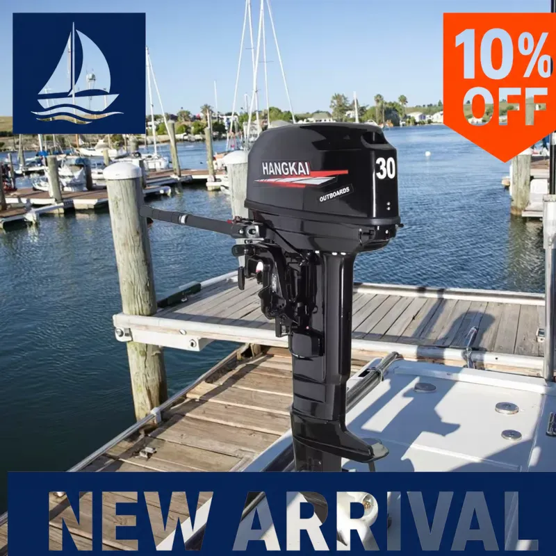 Fishing Boat Outboard Motor - Motor de popa de 30HP, 2