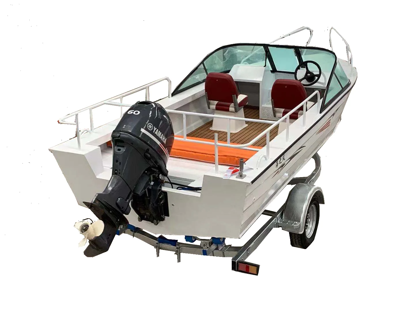 KAIP Luxo Alumínio Yacht 5.28M - Fishing Boat Fiberglass avaliação e preço