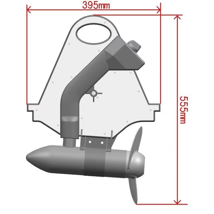 Motor de corrico elétrico impe - Fishing Boat Trolling Motor avaliação e preço