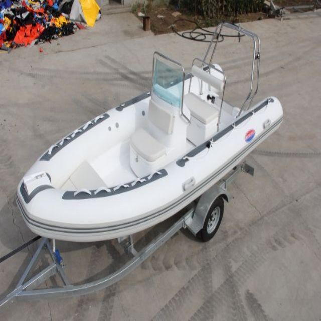 Barco Inflável RIB 480 B de Al - Fishing Boat Fiberglass avaliação e preço