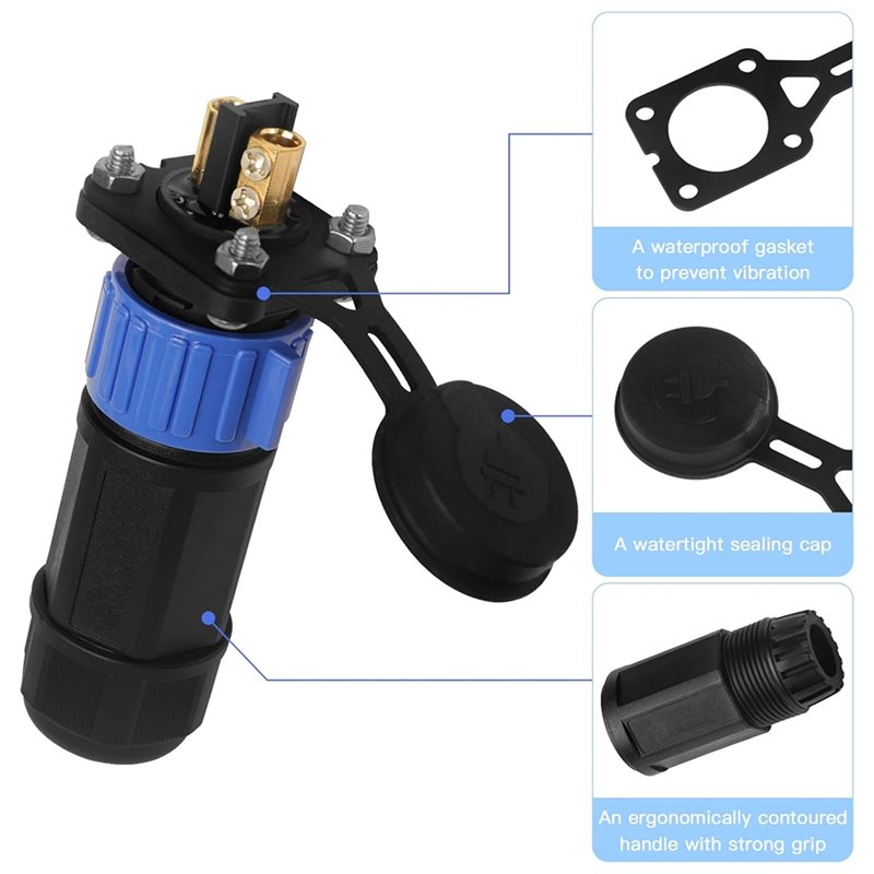 NOVO - Conjunto de Conectores  - Fishing Boat Trolling Motor avaliação e preço