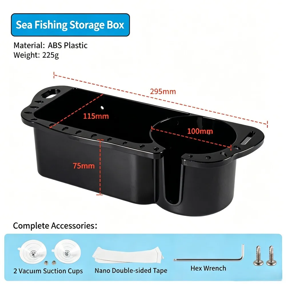 Caixa de pesca ABS com furos d - Fishing Boat Trailer avaliação e preço
