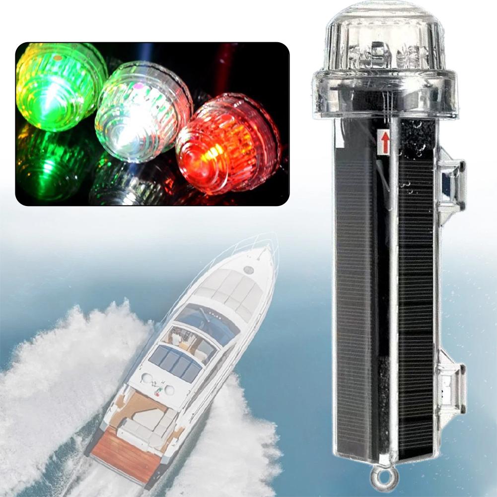 Luz de sinal solar oceano luz  - Fishing Boat Navigation Light avaliação e preço