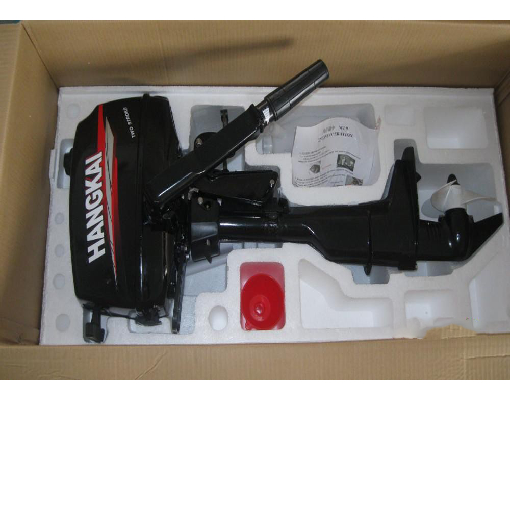 Motor de Popa Hangkai 6HP 2 Te - Fishing Boat Outboard Motor avaliação e preço